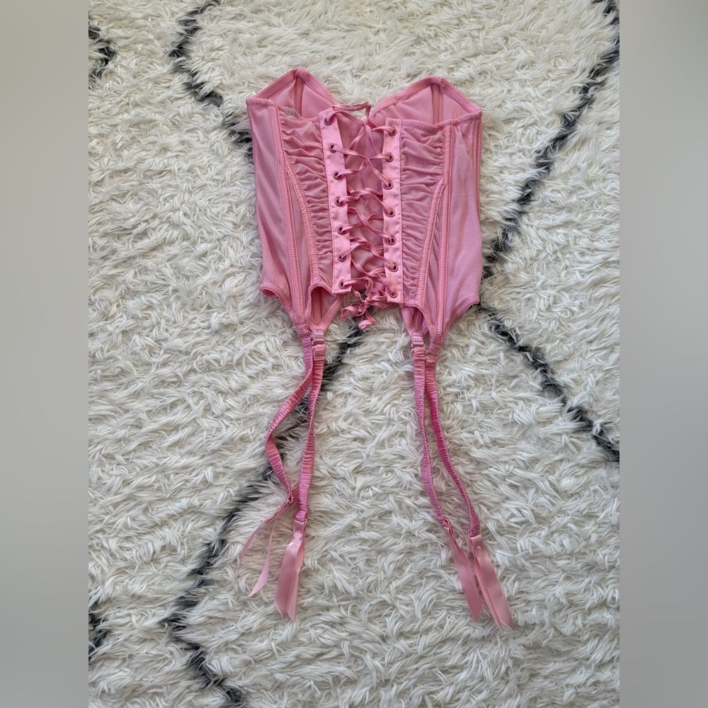 I.AM.GIA Angelique bustier corset mesh bra top - Picture 3 of 3
